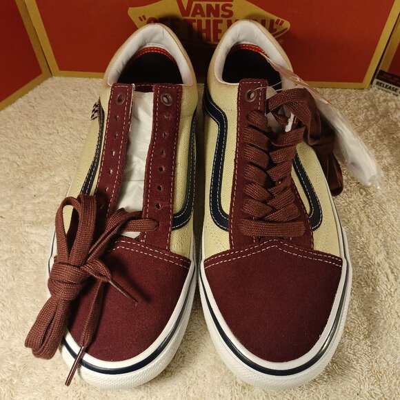 Vans Men's 6.5/Women's 8 Old Skool Popcush Mauve Wine VN0A5FCBALO - Picture 9 of 12